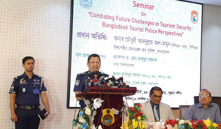 পর্যটকরা ট্যুরিস্ট পুলিশকে দেখলে এখন স্বস্তি পায়: আইজিপি