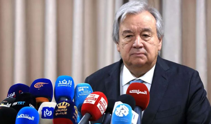 ফিলিস্তিনিদের জীবন ছিন্নভিন্ন হয়ে গেছে: গুতেরেস