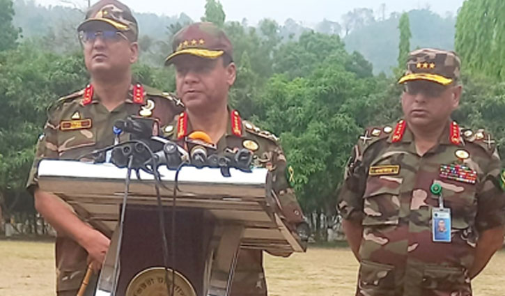 Several terrorists held during joint raids in Bandarban: Army chief