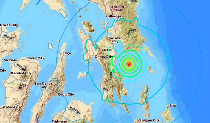 6.0-magnitude quake hits Philippines