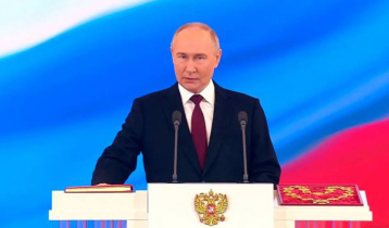 Putin sworn in as president for 5th term