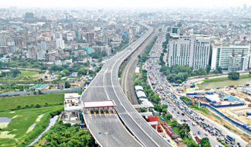 Dhaka expressway construction stuck