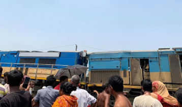 Train collision in Gazipur disrupts rail link with northern districts
