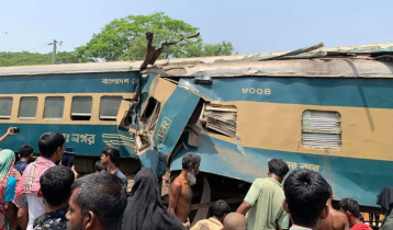 Two trains collide head-on at Gazipur