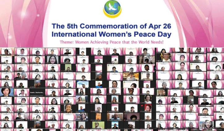 IWPG holds 5th commemoration of International Women’s Peace Day