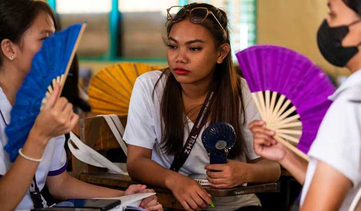 Temperature reaches 50°C in Philippines