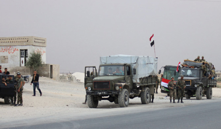 সিরিয়ায় ইসরায়েলের বিমান হামলায় ১২ জন সরকারপন্থি যোদ্ধা নিহত