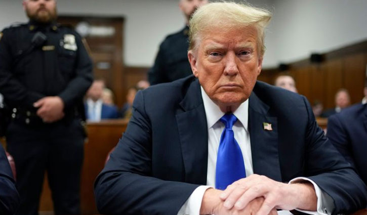 দোষী সাব্যস্ত ট্রাম্প, সাজা ঘোষণা ১১ জুলাই