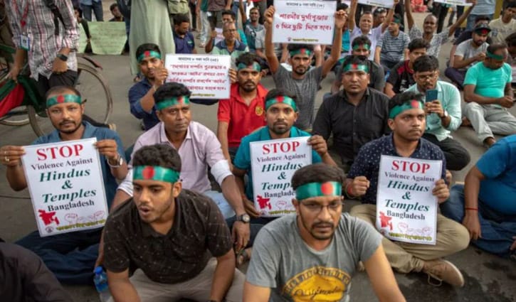 হিন্দুদের বাড়িঘর–মন্দিরে হামলা নিয়ে বিবিসির অনুসন্ধানে যে তথ্য উঠে এলো