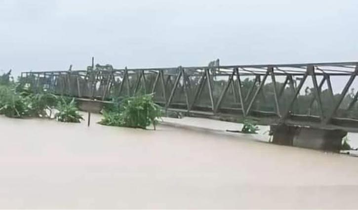 বিপৎসীমার ১৯৫ সেন্টিমিটার ওপরে খোয়াই নদীর পানি