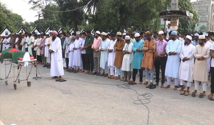 কুড়িগ্রামে আন্দোলনে নিহত শিক্ষার্থী আশিকের দাফন সম্পন্ন