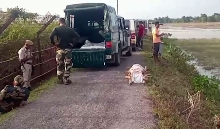 কুলাউড়া সীমান্তে বিএসএফের গুলিতে বাংলাদেশি কিশোরীর মৃত্যু