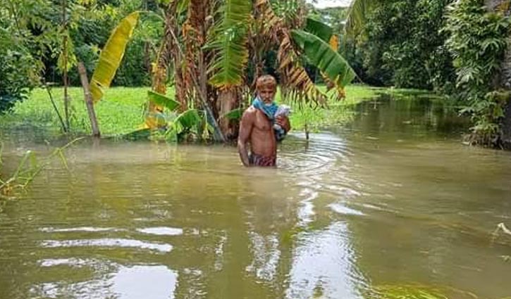 নোয়াখালীতে পানিবন্দি এখনো ১৮ লাখ মানুষ