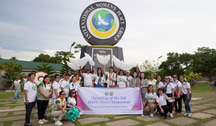 3rd IWPG Peace Monument unveiled