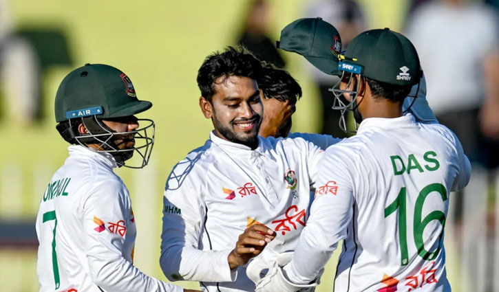 Miraz puts Bangladesh in front in series-deciding Test 