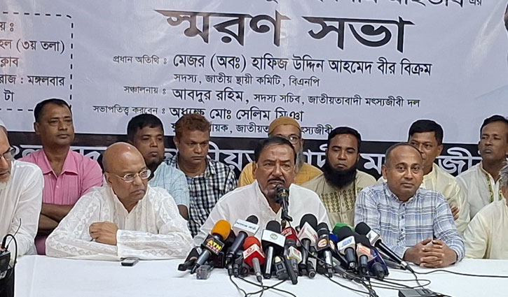 গণতন্ত্র প্রতিষ্ঠা করতে হলে নির্বাচনের বিকল্প নেই: হাফিজ 