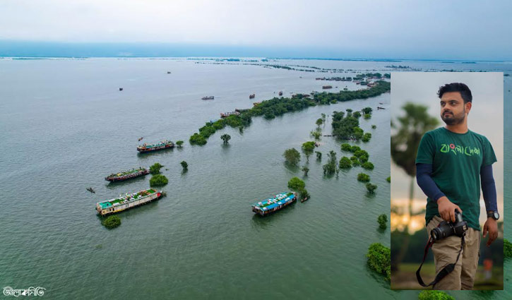 বন্যার্তদের পাশে দাঁড়াতে ছবি বিক্রি করতে চান ফটোগ্রাফার মারুফ 