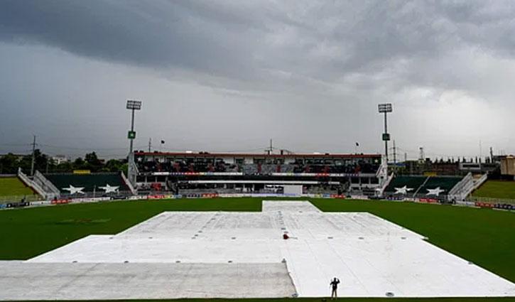 বেরসিক বৃষ্টিতে রাওয়ালপিন্ডি টেস্টে রূপ নিলো চারদিনে