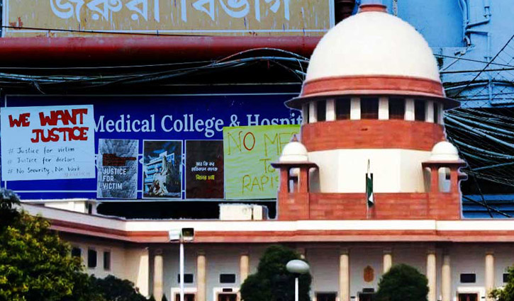 আরজি করের ঘটনায় স্বতঃপ্রণোদিত পদক্ষেপ সুপ্রিম কোর্টের
