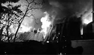 Fire guts wood factory in Chattogram