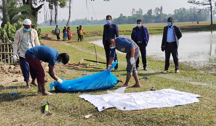 হিলিতে বৈষম্যবিরোধী আন্দোলনে নিহত নাঈমের লাশ উত্তোলন