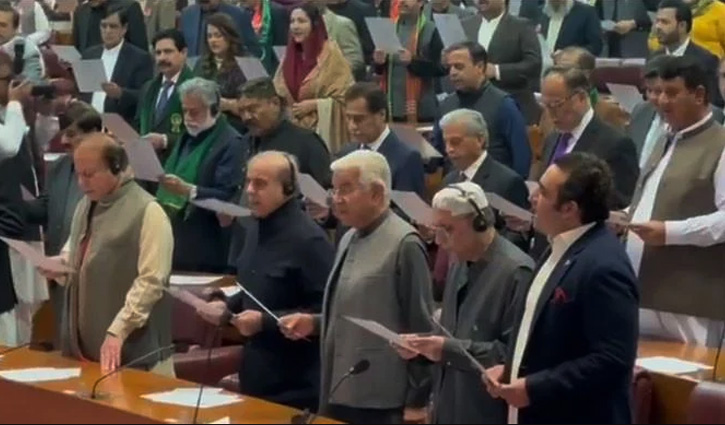 Pakistan’s newly-elected Nat’l Assembly begins inaugural session