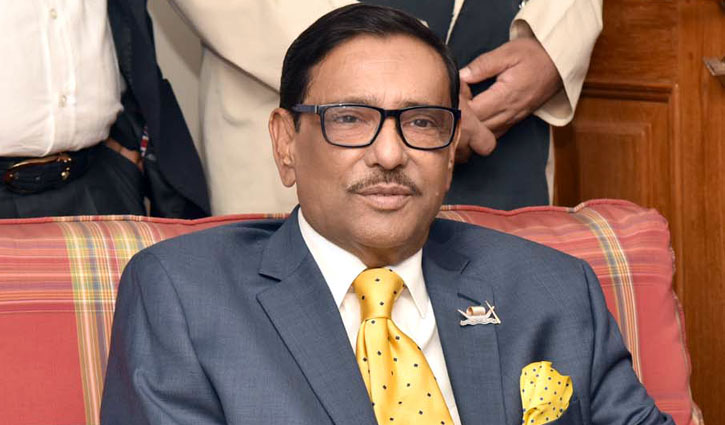 Govt will not hinder BNP’s peaceful programs: Obaidul Quader