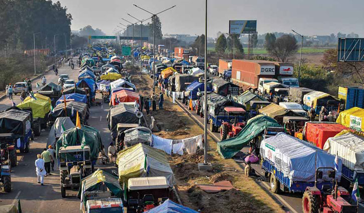 কৃষকদের ‘ভারত বন্ধের’ ডাক