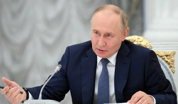 মধ্যমপাল্লার পারমাণবিক অস্ত্রের উৎপাদন পুনরায় শুরুর হুমকি পুতিনের