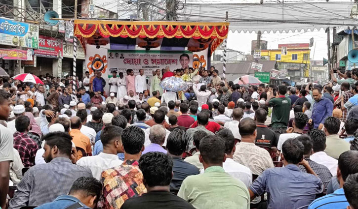 সখীপুরের তালতলা চত্বরে ১৭ বছর পর বিএনপির সমাবেশ 