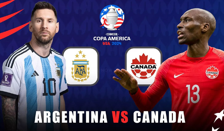 হেভিওয়েট আর্জেন্টিনার সামনে আনকোরা কানাডা