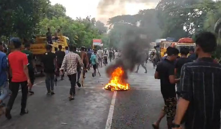 শেখ হাসিনাকে দেশে ফিরিয়ে আনার দাবীতে গোপালগঞ্জে বিক্ষোভ