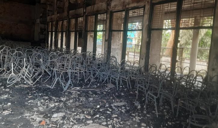 মাদারীপুরে ব্যাপক ধ্বংসযজ্ঞ