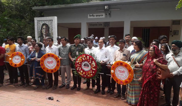 নড়াইলে চিত্রশিল্পী এসএম সুলতানের জন্মশতবার্ষিকী পালিত