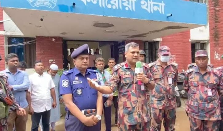 সাতক্ষীরার কলারোয়া থানার কার্যক্রম শুরু