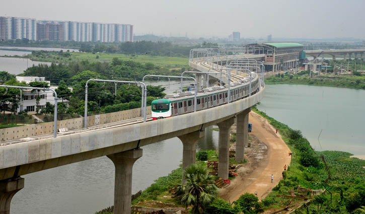 মেট্রোরেল চলাচল পুরোপুরি বন্ধ