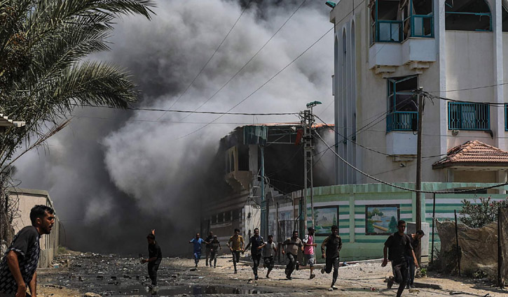 Over 100 Palestinians killed in Israeli strike on Gaza school