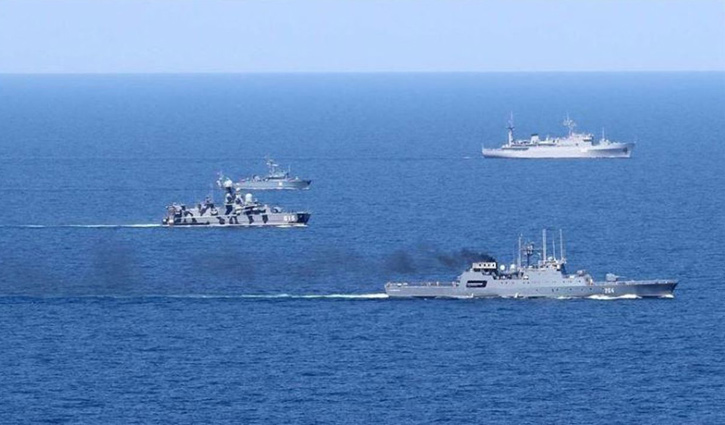China, Russia start joint naval drills China, Russia start joint naval drills