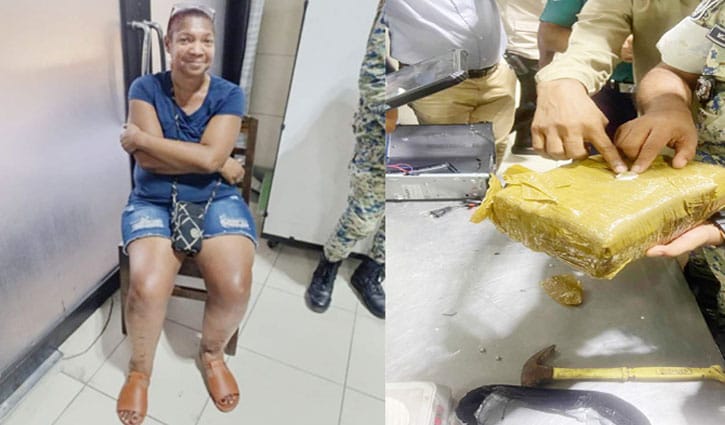 Bahamian national held with 4-kg cocaine at Ctg airport Bahamian national held with 4-kg cocaine at Ctg airport