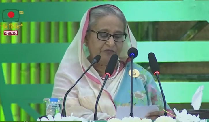 জাতীয় বৃক্ষরোপণ অভিযান উদ্বোধন করলেন প্রধানমন্ত্রী