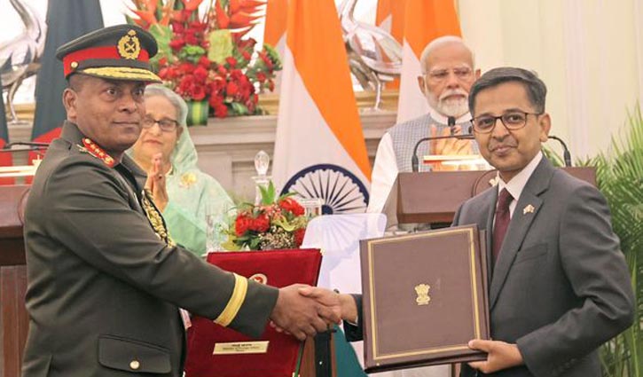 ঢাকা-নয়াদিল্লি ১০ সমঝোতা স্মারক ও নথি সই ঢাকা-নয়াদিল্লি ১০ সমঝোতা স্মারক ও নথি সই