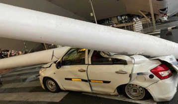 Roof collapse at Delhi Airport,  one killed 