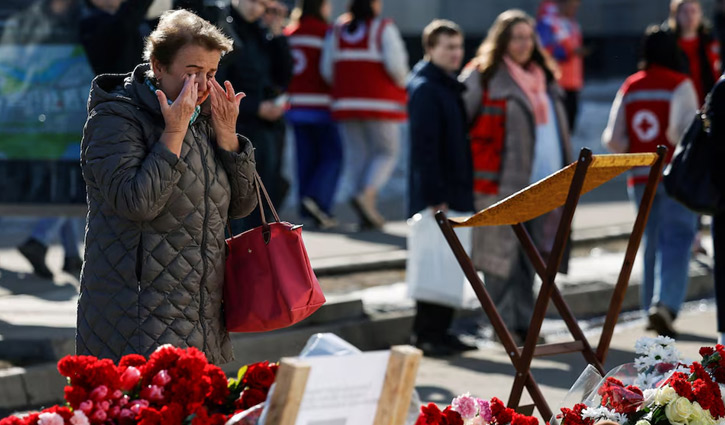 মস্কো হামলায় এখনো নিখোঁজ ৯৫