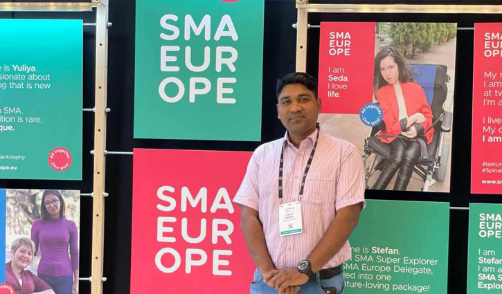 Hasan Mahamud attend Int’l Scientific Congress on SMA