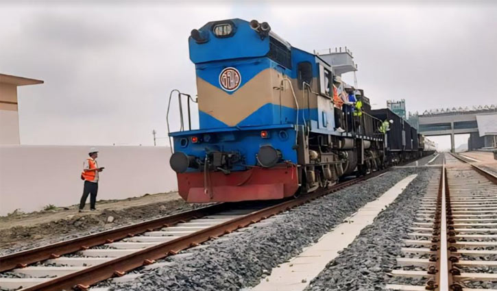 ভাঙ্গা থেকে ১২০ কি.মি. বেগে যশোর গেলো ট্রায়াল ট্রেন