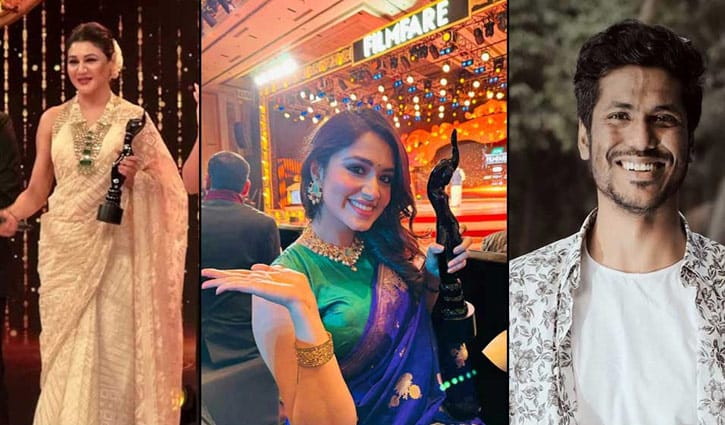 ভারতে ফিল্মফেয়ার পুরস্কারে বাংলাদেশি তারকাদের দাপট