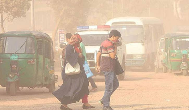 Unhealthy air quality in Dhaka: People advised to be careful