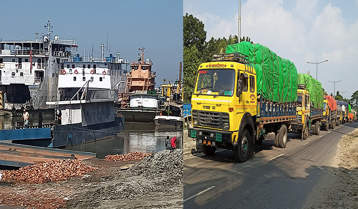 Ferry services on Aricha-Kazirhat route halted again