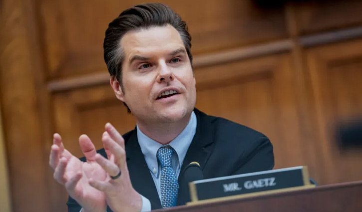 Trump picks Matt Gaetz as US attorney general