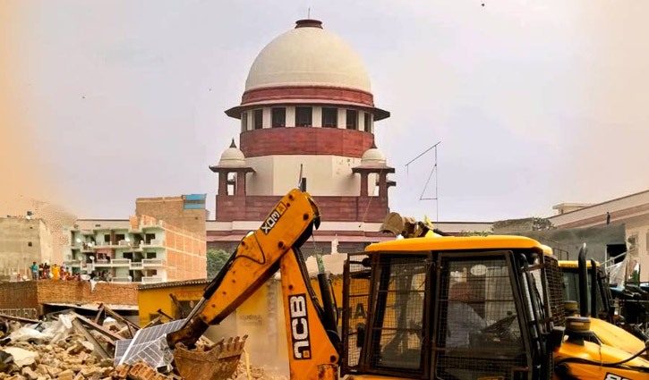 Govt can’t demolish houses with bulldonzer:  India’s top court